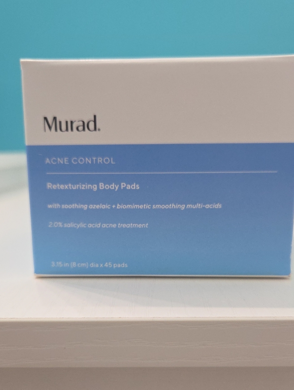 Murad Acne Control Retexturizing Body Pads - Blue
